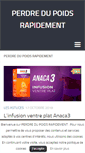 Mobile Screenshot of perdre-du-poids-rapidement.org