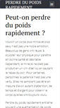 Mobile Screenshot of perdre-du-poids-rapidement.com